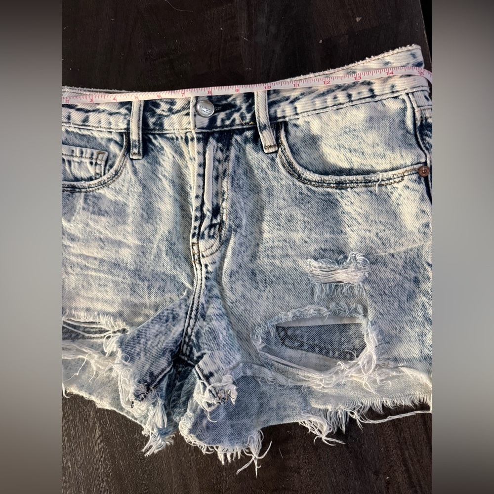 Distressed Denim Women Shorts size S - Picture 4 of 7